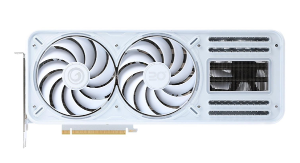 影驰推出RTX 4070 20周年纪念版显卡:纯白机身、隐藏式接口设计