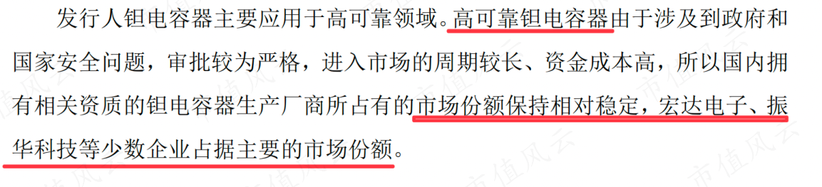 (来源:宏达电子申请向特定对象发行股票的审核问询函的回复报告修订稿)