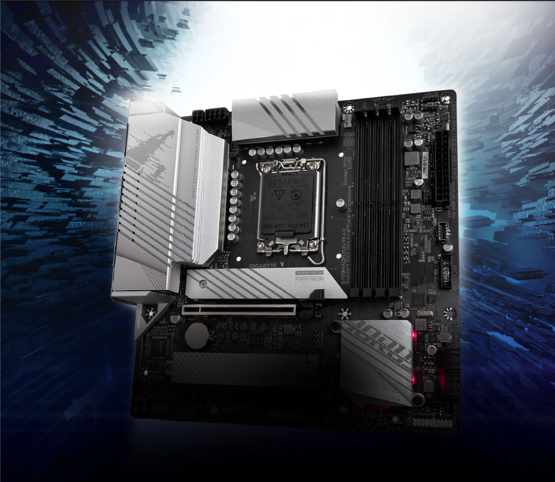 技嘉小雕B760M AORUS ELITE AX主板评测:温控优秀 DDR5-8000轻松达成!