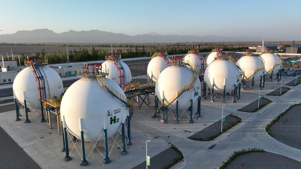 新疆库车绿氢示范项目储氢球罐