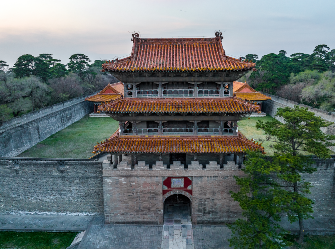 沈陽(yáng)清福陵隆恩殿全景圖。攝影/王吉鵬，來(lái)源/圖蟲(chóng)創(chuàng)意