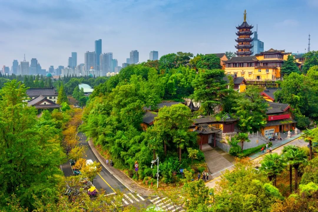 图片|南京鸡鸣寺 · 摄图网 ©