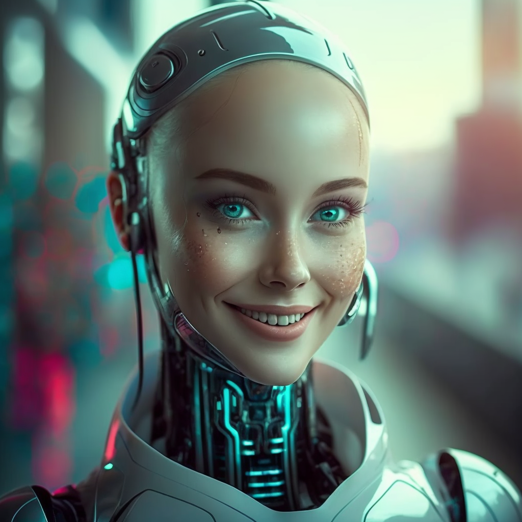 《AI 助手很香》,作者AI生成