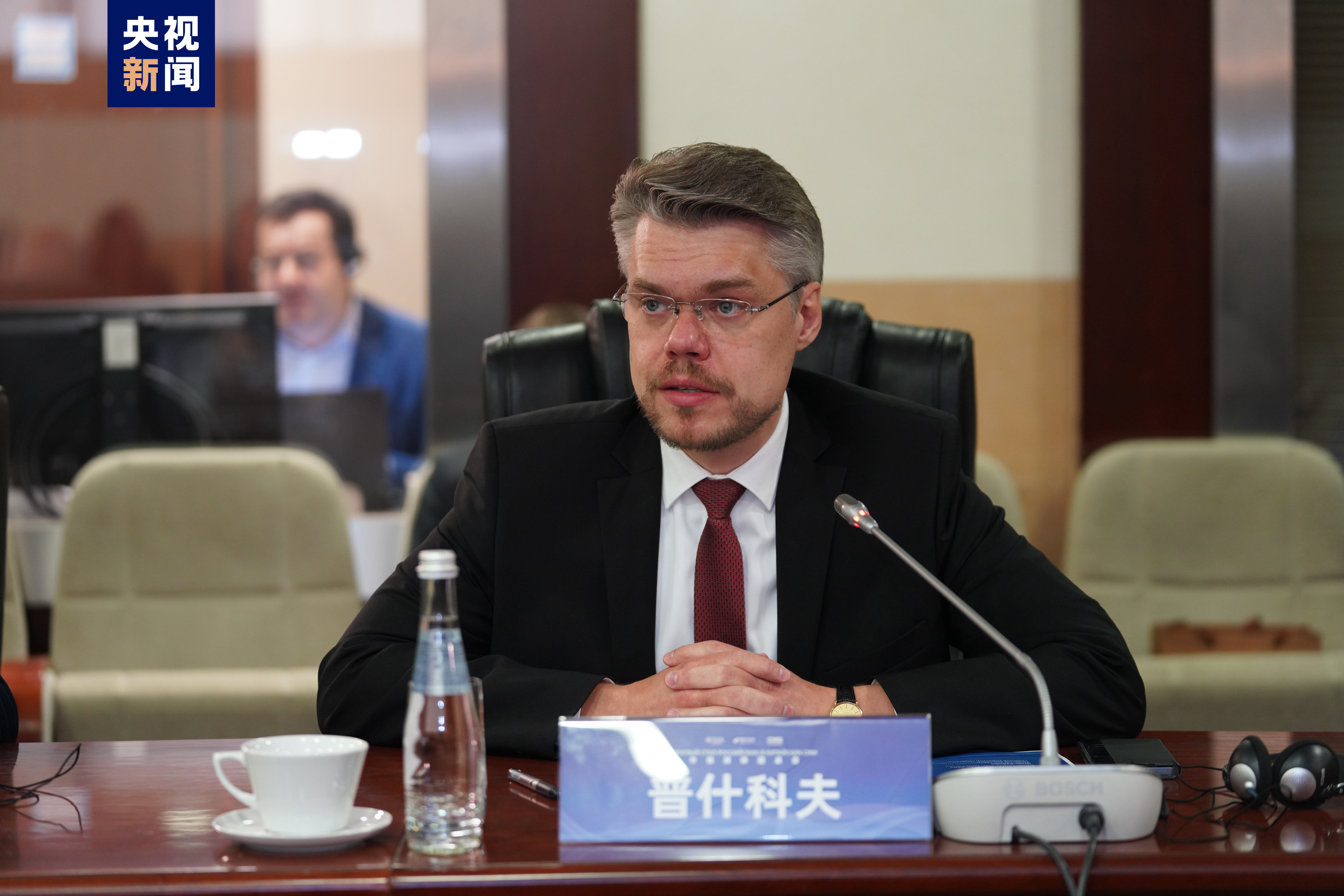 △今日俄罗斯国际媒体集团国际合作局局长普什科夫