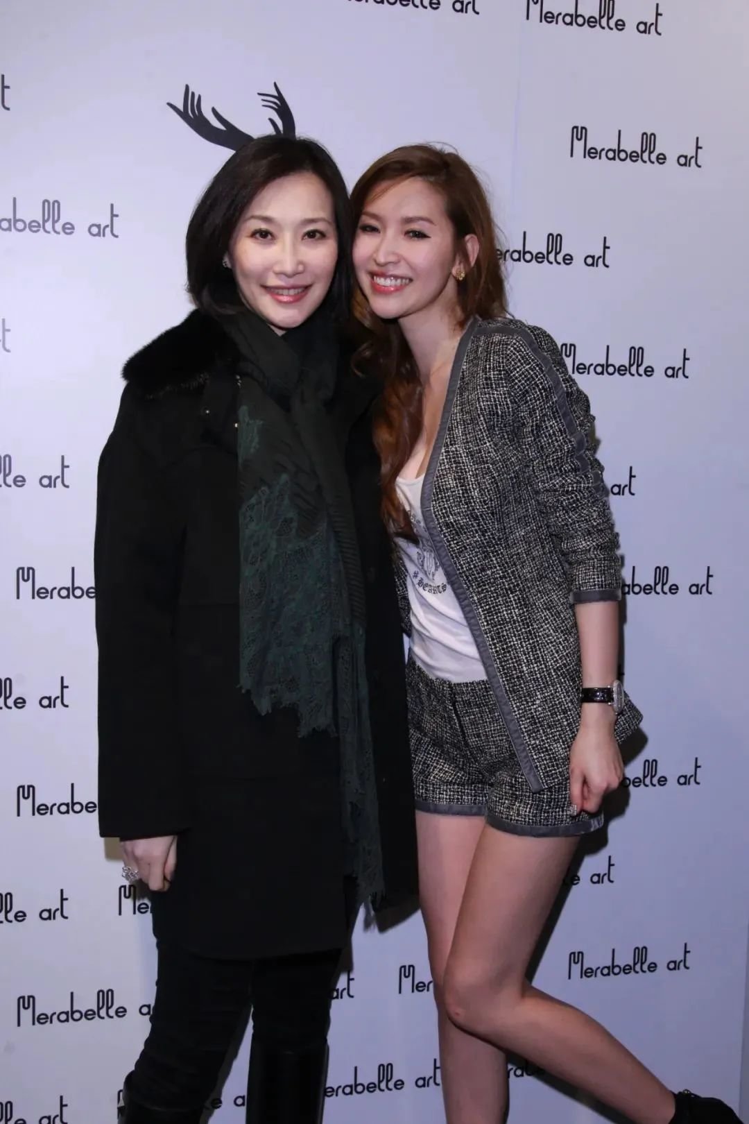 ▲钱德月钱帅君合照。