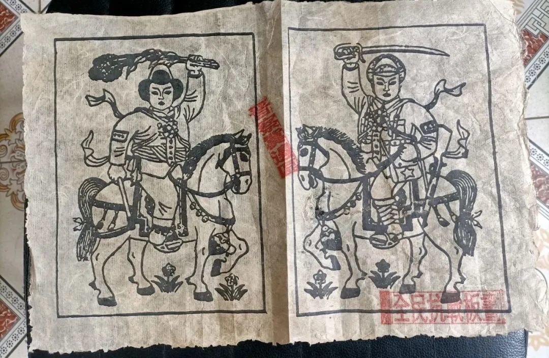 恭賀新禧!抗战时期的两位“门神”_凤凰网