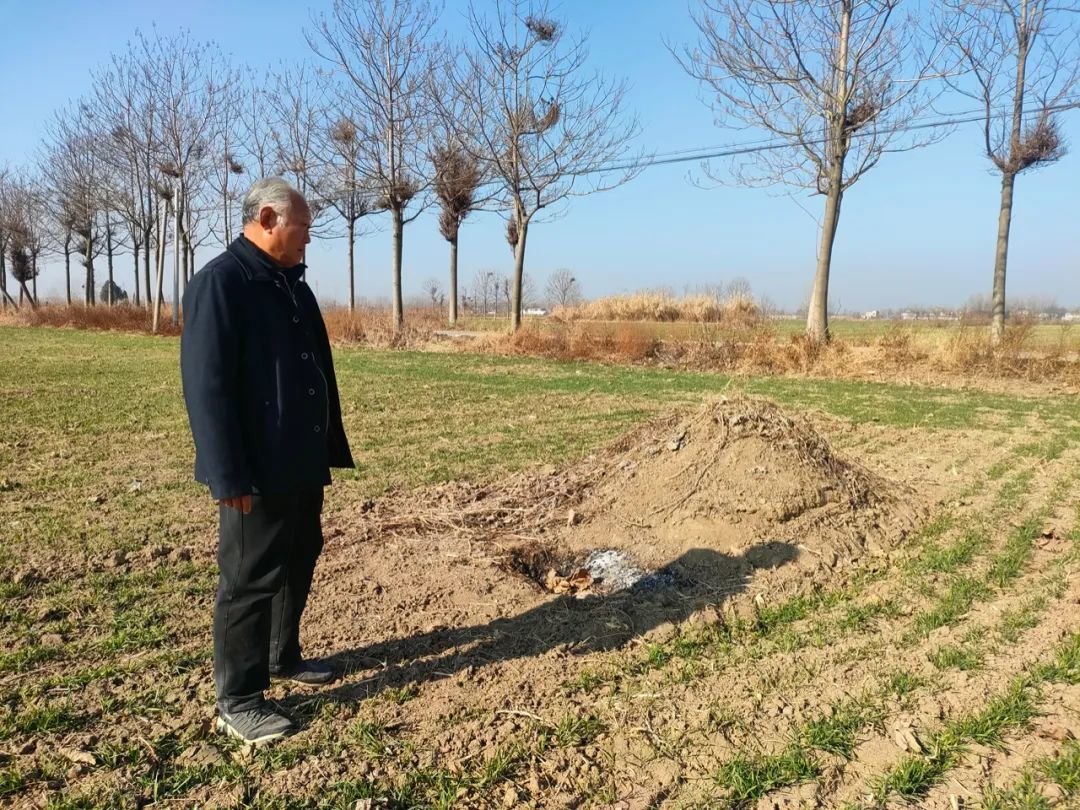 春节前后,李奎星到李四强坟前看望弟弟,他说将会继续帮弟弟申诉