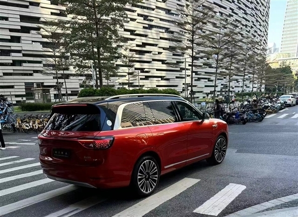 可自定义图案和文字!网友晒问界M9后尾灯:秒变婚车