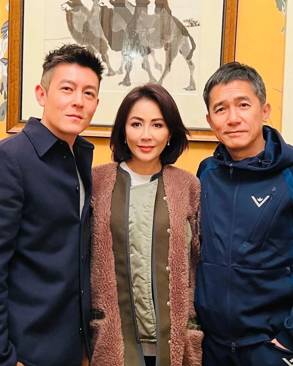 陈冠希、刘嘉玲、梁朝伟(图:网络)