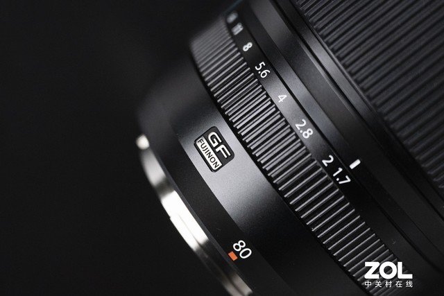 富士GF 80mm F1.7 R WR镜头外观图赏