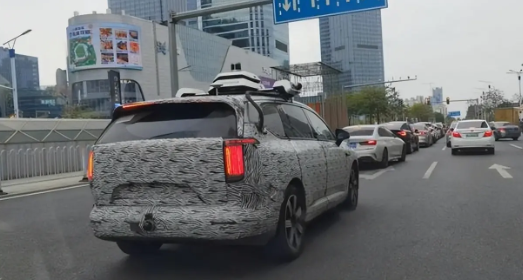 3排6座+高阶辅助驾驶:昊铂全新纯电大型SUV谍照曝光