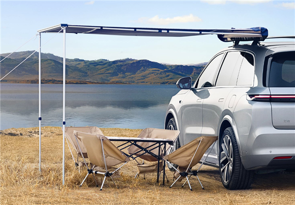 1799元 理想商城上线车顶侧边天幕:3分钟搭建户外半开放小客厅