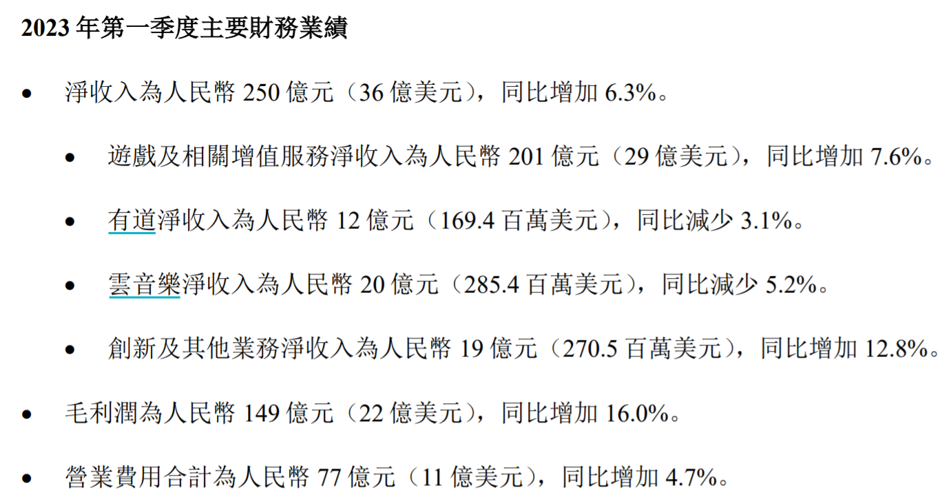 一季度营收250亿元  网易丁磊谈AI大模型竞赛中的“决胜之道”