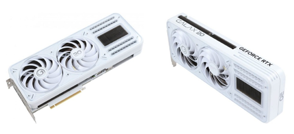 影驰推出RTX 4070 20周年纪念版显卡:纯白机身、隐藏式接口设计