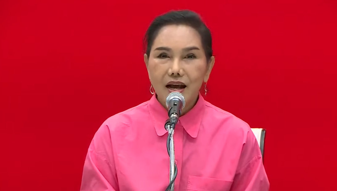 前泰国自然资源和环境部长阿侬婉 视频截图