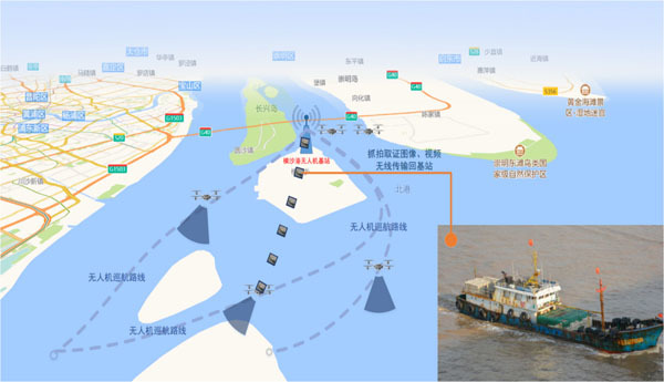 图说:上海市长江禁捕智能管控系统