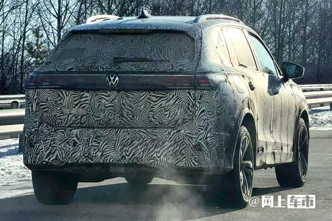 大众全新途观l谍照曝光尺寸加长4s店现款优惠64万