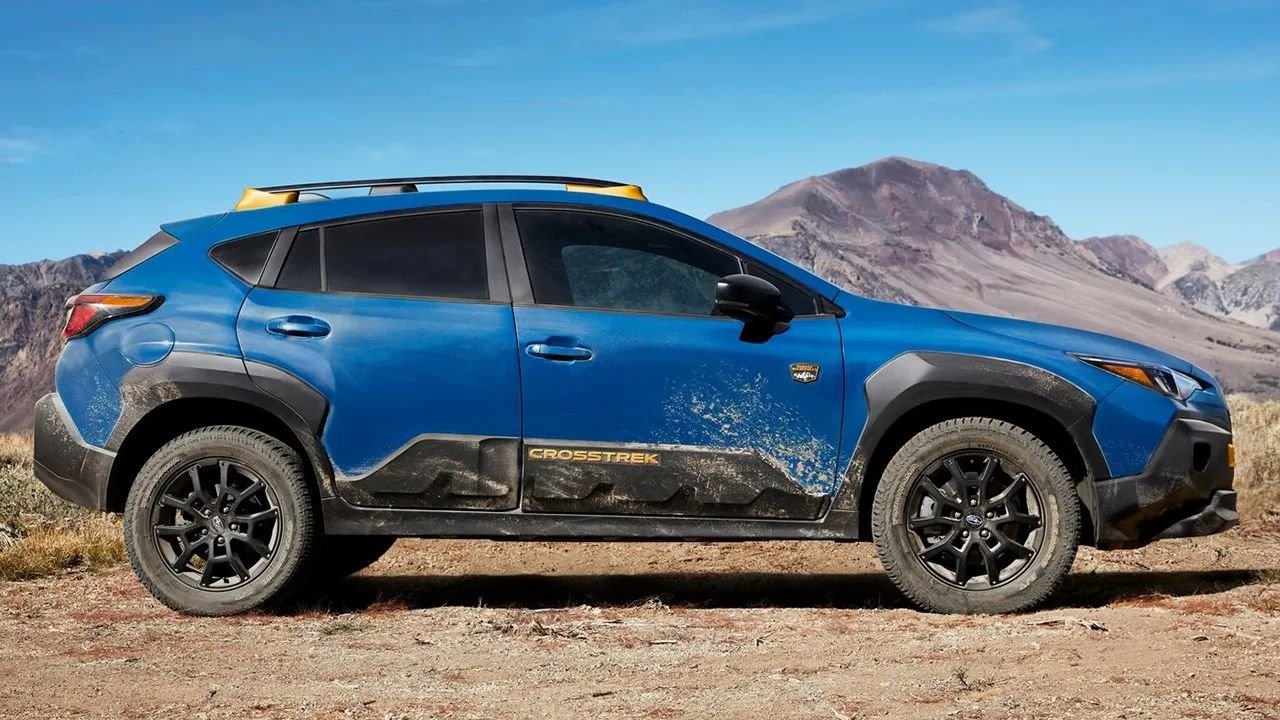 配专属越野组件全新斯巴鲁crosstrek官图公布