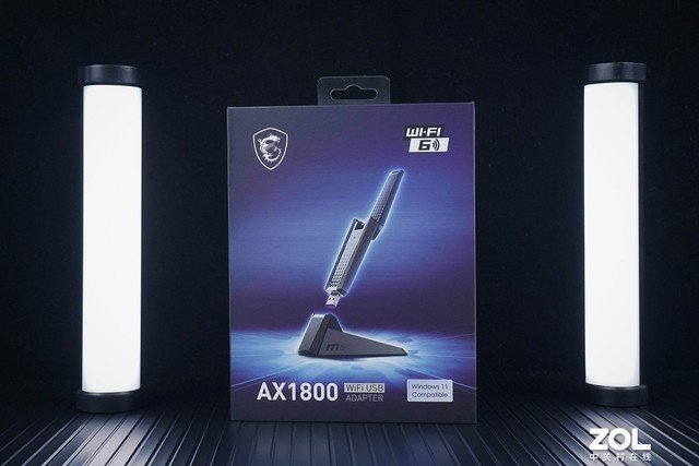 【有料评测】微星AX1800魔龙飞翼USB无线网卡评测 老机升级WIFI6如此简单