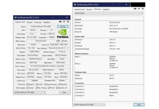 超频受限?英伟达RTX 4090核心悄然更新至AD102-301 GPU