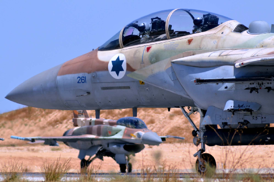 ▲以色列空军也经常越界对叙利亚政府军展开空袭，这也是叙利亚内战初期叙政府军节节败退的原因之一