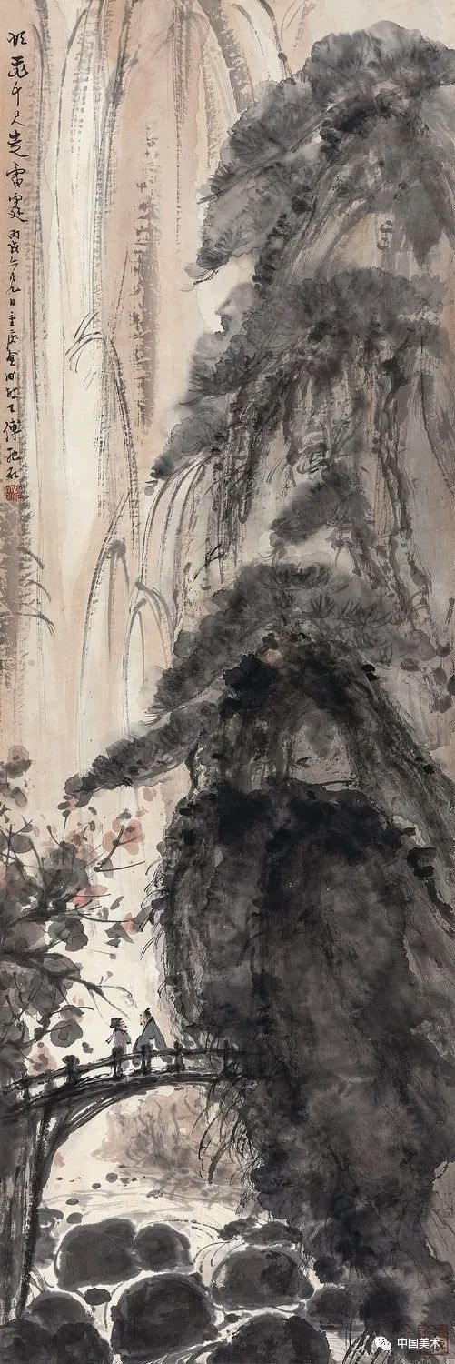 傅抱石的山水画（高清百图）_凤凰网