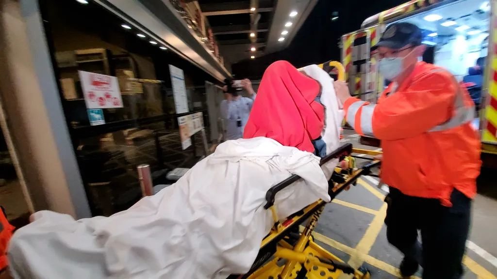 尖沙咀大火(图:星岛头条)