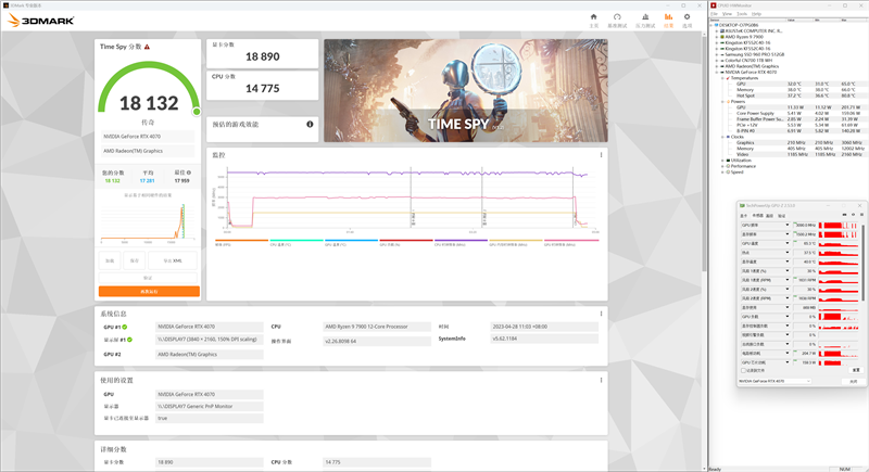 纤薄身材也能满血发挥!耕升RTX 4070踏雪评测:2K游戏通吃的高颜值显卡