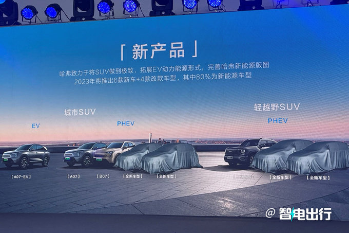哈弗今年将发10款新车新能源占80 全面PK比亚迪-图2