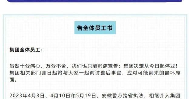 “179名员工被带走”，这家公司宣布停业