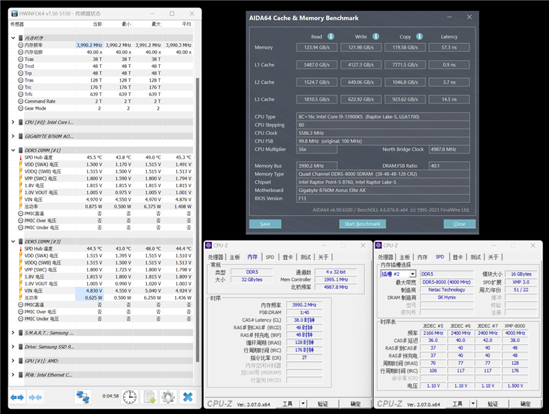 技嘉小雕B760M AORUS ELITE AX主板评测:温控优秀 DDR5-8000轻松达成!