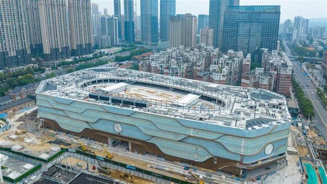 湖北最大商业拆改项目——武汉SKP建设提速_凤凰网