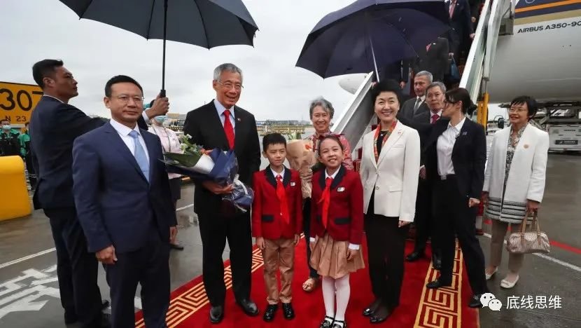 新加坡总理李显龙在博鳌亚洲论坛2023年年会开幕式上发表演讲