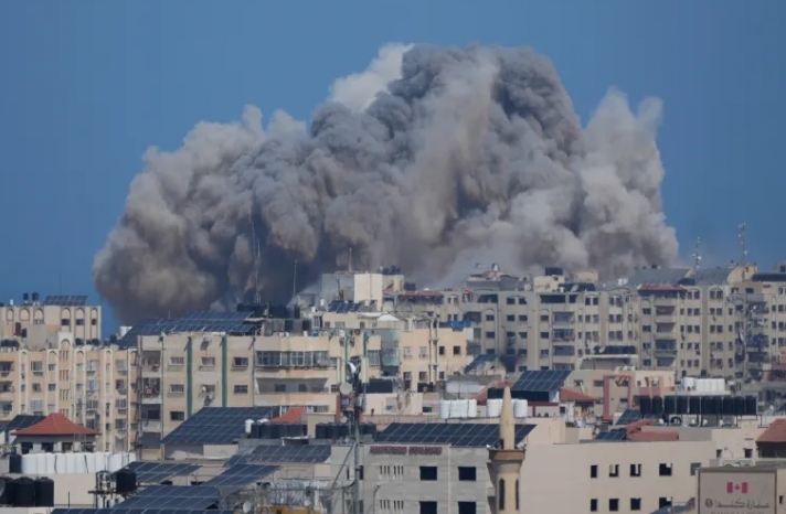 以色列对加沙地带的空袭和封锁仍在持续，图自外媒