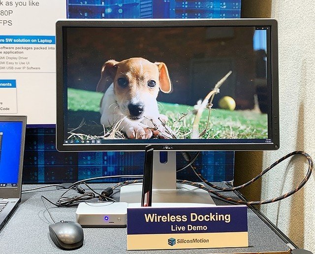 2023台北电脑展:SMI展示SM768图形SoC方案 实现双4K无线显示