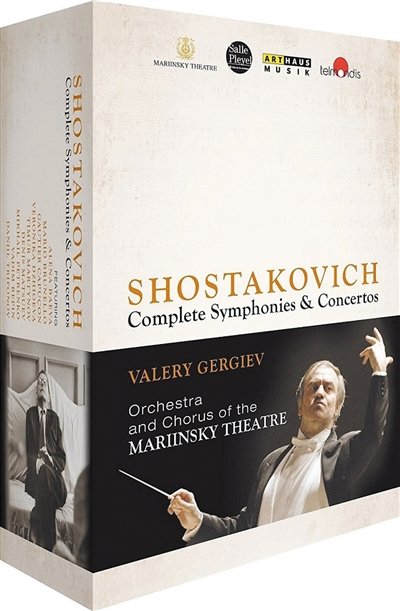 瓦莱里·捷杰耶夫指挥作品《肖斯塔科维奇交响曲协奏曲全集》。　　