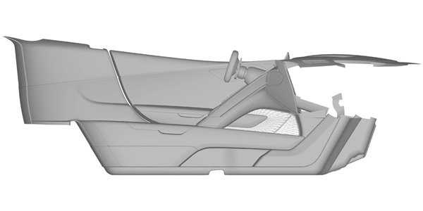 比亚迪百万超跑 仰望U9内饰专利图曝光:超个性方向盘上车