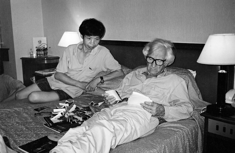 1993年6月7日，在昆明生活工作的吴家林，阴差阳错在深圳与马克·吕布相遇，他的照片感动了马克·吕布。杨延康摄