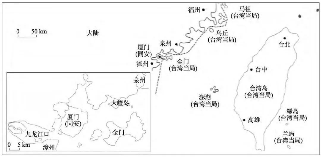 图1 金门的地理位置