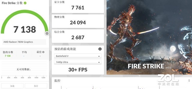 搭载RX 7600M XT独显 适配掌机笔记本 体验GPD G1显卡扩展坞