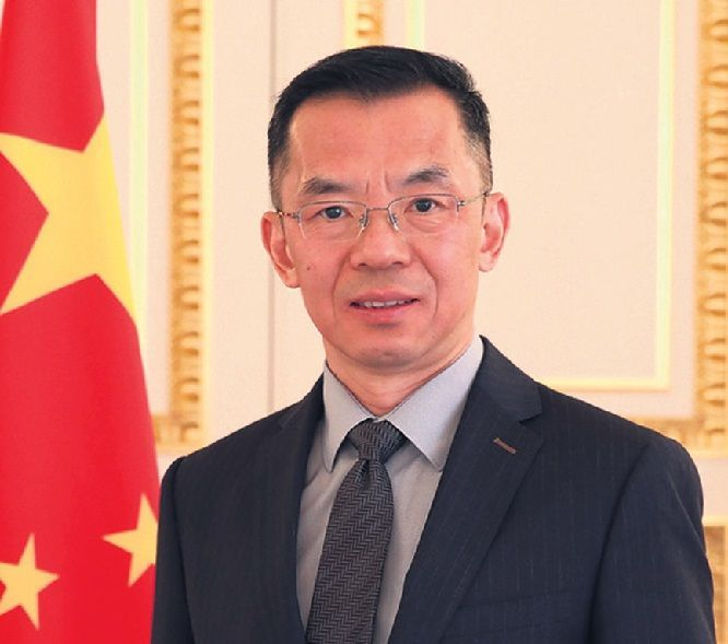 中国驻法国大使卢沙野