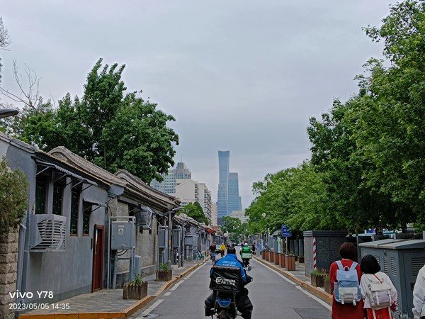 使用vivo Y78拍摄