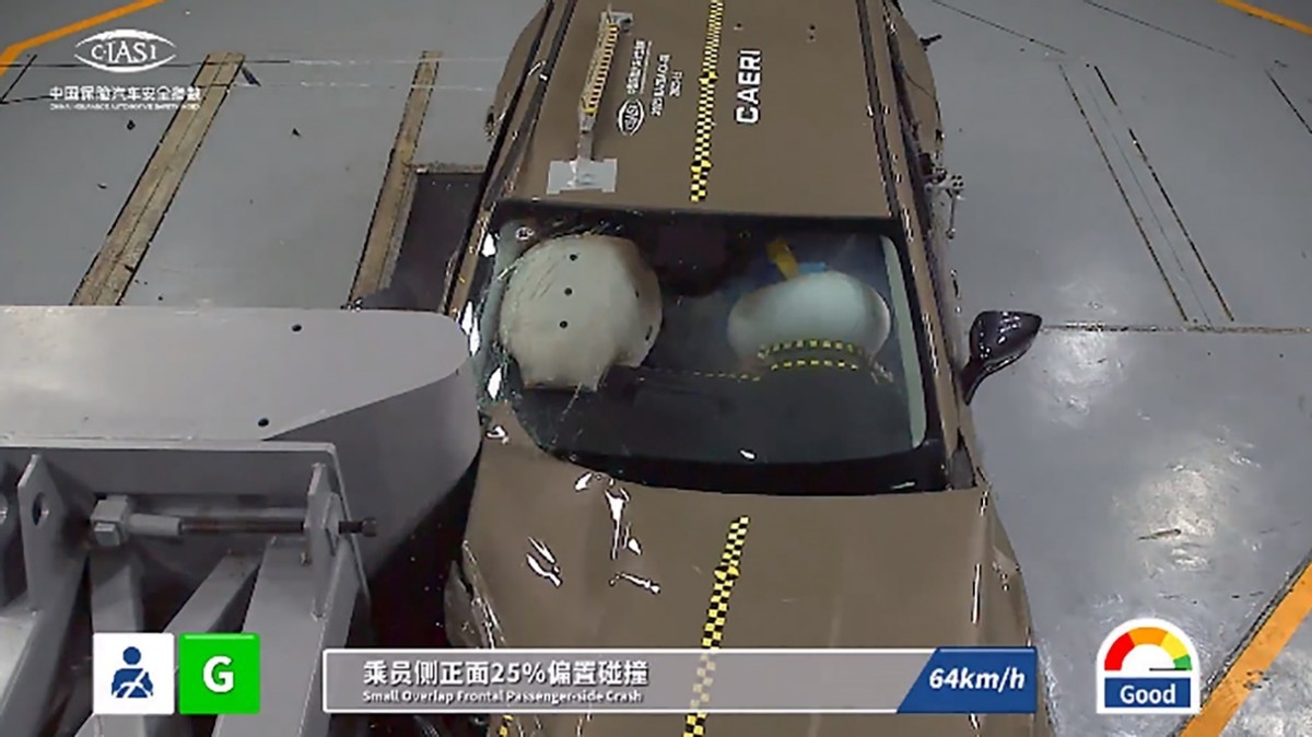 还记得中保研吗?新一批碰撞测试结果出炉 包含奔驰C级/比亚迪海豹