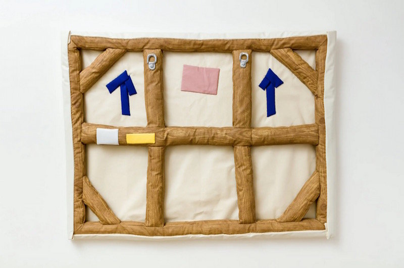艾尔&middot;弗里曼《Soft Back of Painting (Landscape)》， 2021年