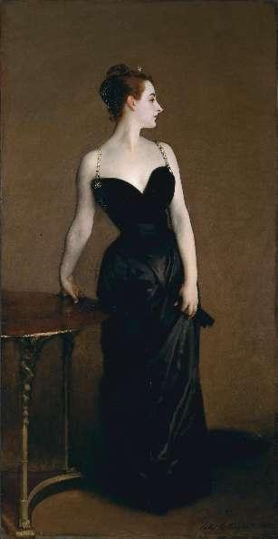 《X夫人》，约翰·辛格·萨金特（1884）