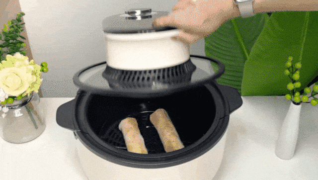 太空科技加持颠覆空炸!九阳速嫩烤空气炸锅V1 Fast又快又嫩