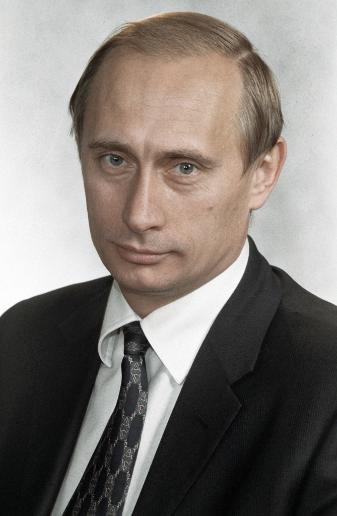 1998年，出任俄罗斯联邦安全局局长的普京。Sergey Subbotin, CC BY-SA 4.0 via Wikimedia