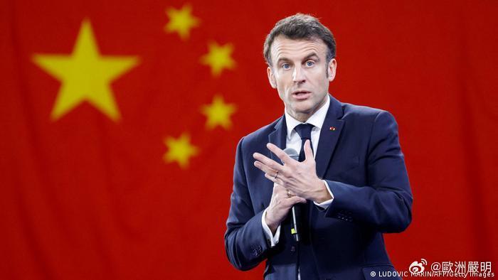 #v光计划# 法国总统马克龙再谈与中国的关系 马克龙强调法国不奉行敌