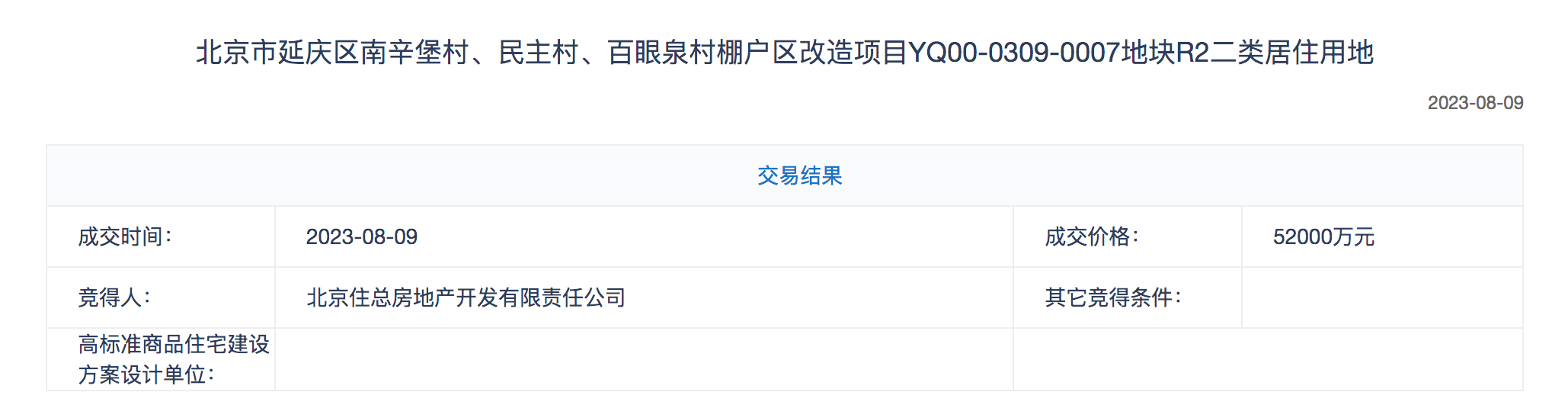 北京出让两宗涉宅地块,万科27.4亿元摘得通州住宅地块_凤凰网