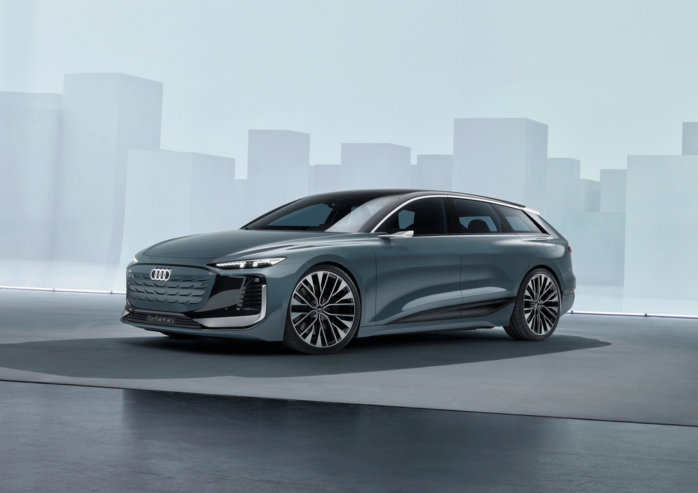 可能是最美纯电旅行车 奥迪A6 e-tron旅行版谍照